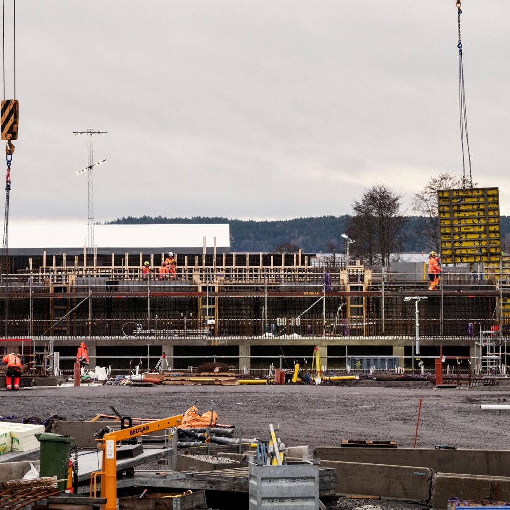 Work in progress at Himmerfjärsdverket