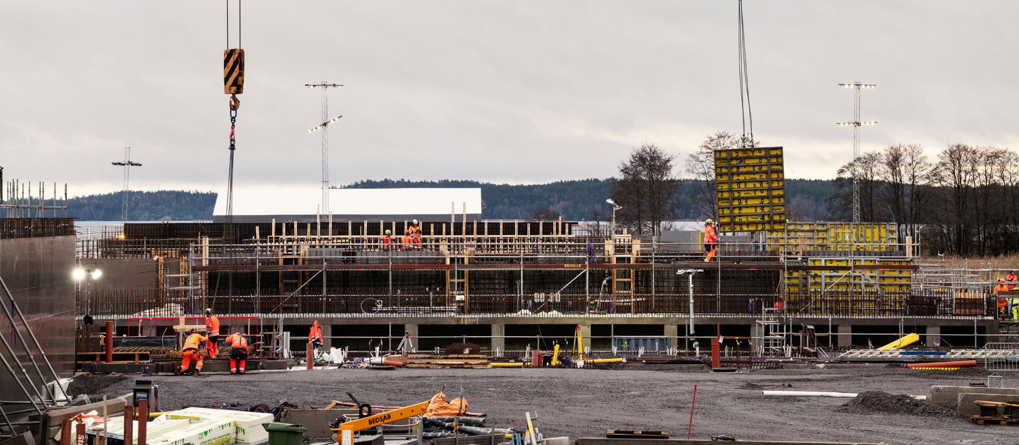 Work in progress at Himmerfjärsdverket